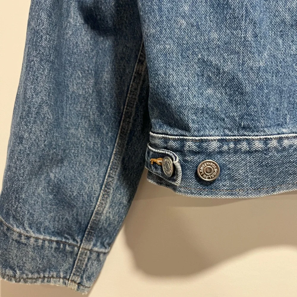 Rare Vintage Polo Ralph Lauren Dungarees Denim Jacket Size M Made In USA - Picture 7 of 11